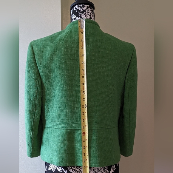 Talbots Petite Jade Green Blazer Women's Petite Size 10 - Picture 9 of 12